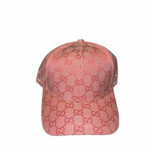 GPink Monogram Cap